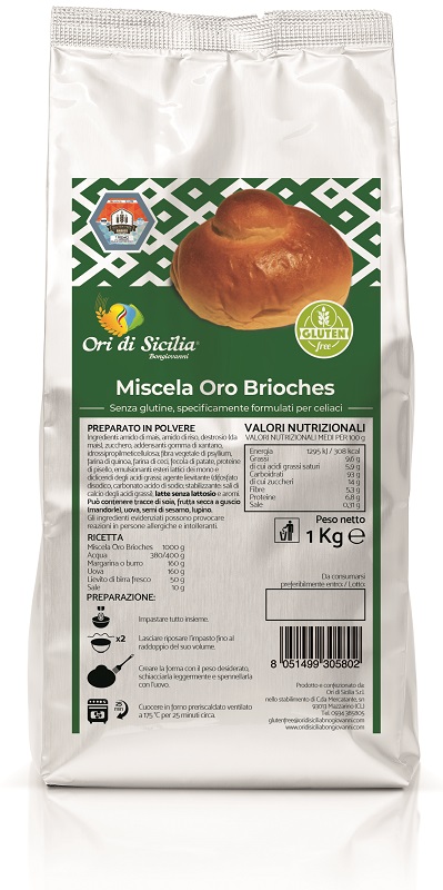 ORI DI SICILIA MIX ORO BRIOCHES 1 KG - Farmaunclick.it