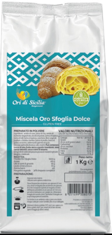 ORI DI SICILIA MIX ORO SFOGLIA DOLCE 1 KG - Farmaunclick.it