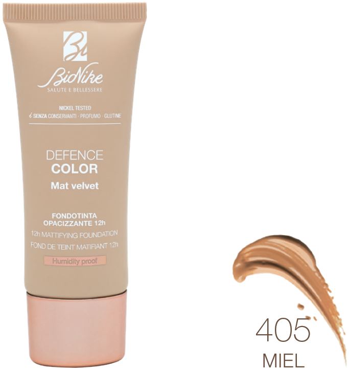 DEFENCE COLOR FONDOTINTA MAT VELVET 405 30 ML - Farmaunclick.it