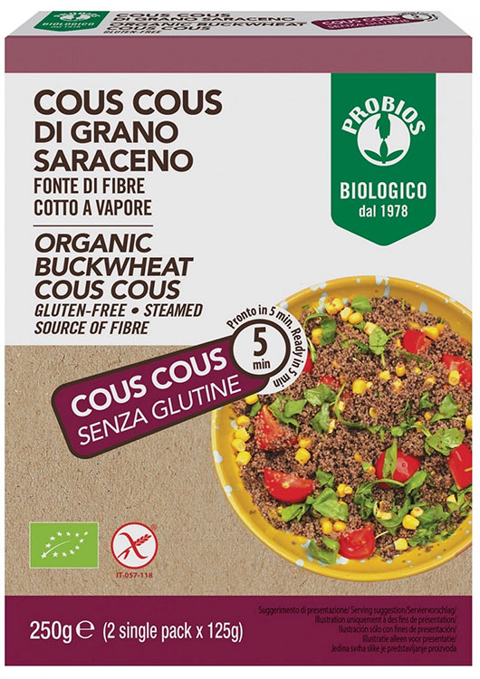 PROBIOS ALTRI CEREALI EASY COUS COUS SARACENO 250 G - Farmaunclick.it