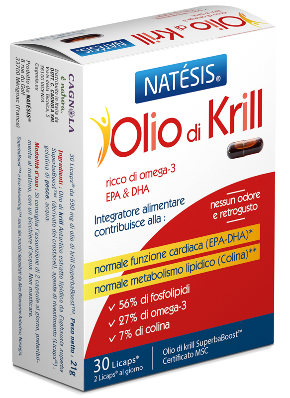 OLIO DI KRILL 30 CAPSULE - Farmaunclick.it
