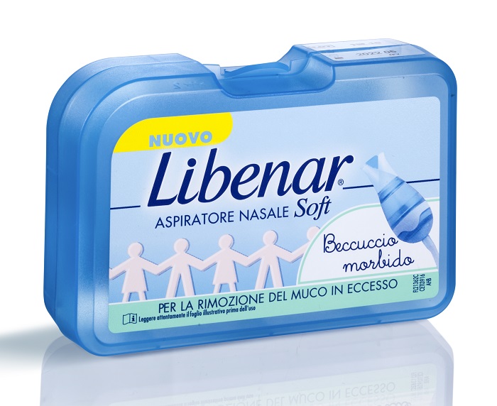 LIBENAR ASPIRATORE NASALE SOFT + 5 FILTRI - Farmaunclick.it
