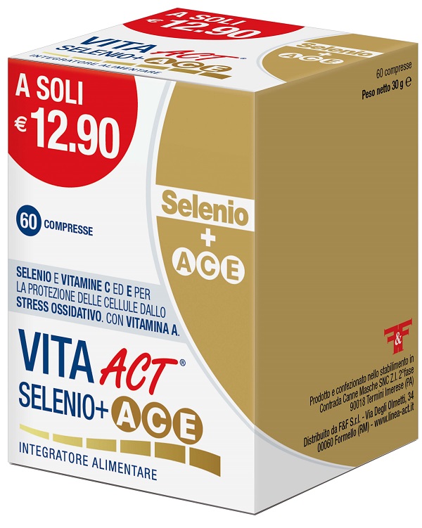 VITA ACT SELENIO+ACE 60 COMPRESSE - Farmaunclick.it