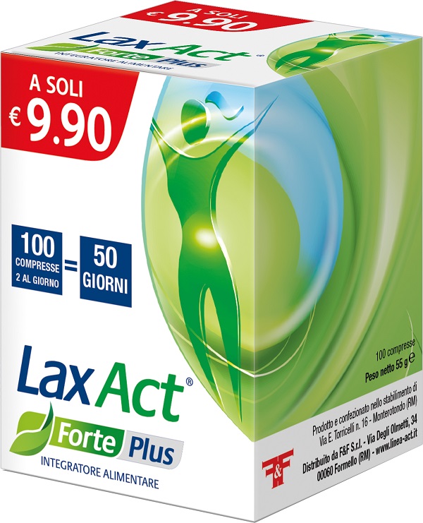 LAX ACT FORTE PLUS 100 COMPRESSE - Farmaunclick.it