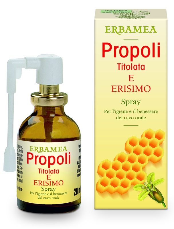 PROPOLI ERISIMO TITOLATA SPRAY 20 ML - Farmaunclick.it