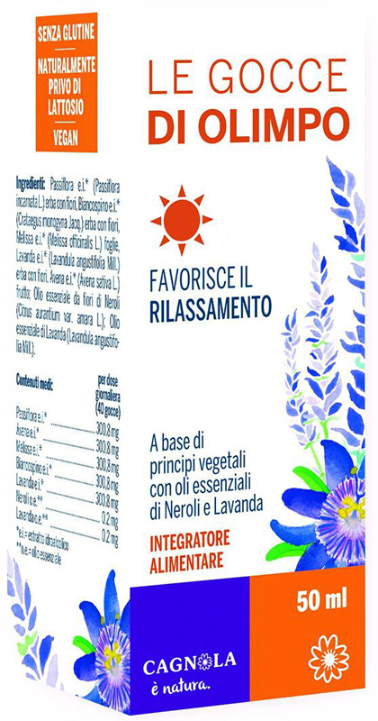 LE GOCCE DI OLIMPO FAVORISCE IL RILASSAMENTO 50 ML - Farmaunclick.it