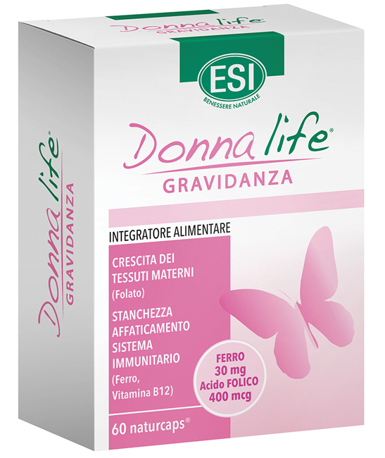 ESI DONNA LIFE GRAVIDANZA 60 NATURCAPS - Farmaunclick.it