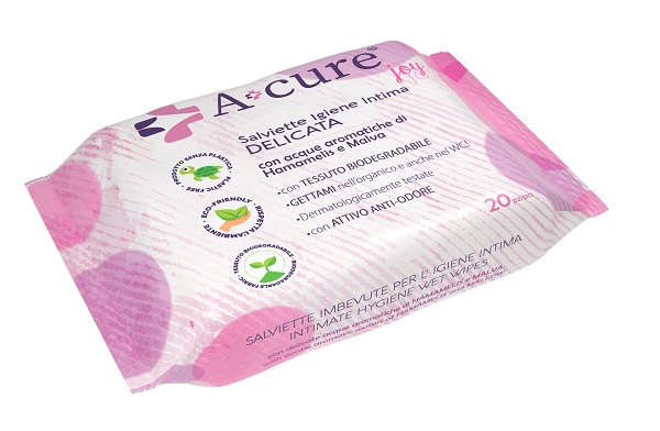 A+CURE IGIENE INTIMA DELICATA 20 SALVIETTE POCKET MAXI - Farmaunclick.it