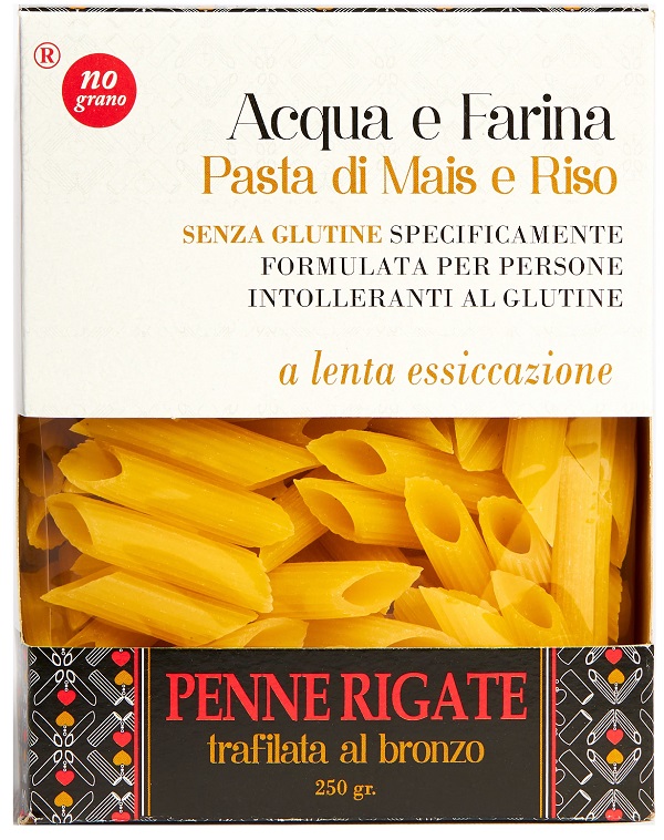 NUTRI TE' PENNE RIGATE ACQUA E FARINA MAIS E RISO 250 G - Farmaunclick.it