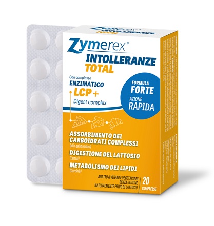 ZYMEREX INTOLLERANZE TOTAL 20 COMPRESSE - Farmaunclick.it
