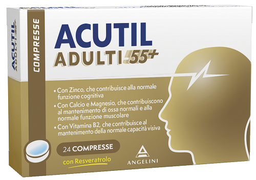 ACUTIL ADULTI 55+ 24 COMPRESSE IT - Farmaunclick.it