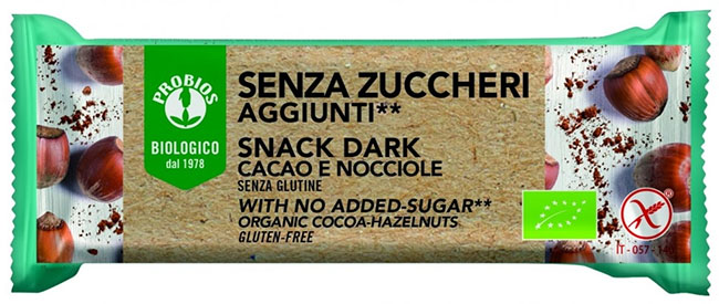 PROBIOS SNACK DARK SENZA ZUCCHERI AGGIUNTI 25 G - Farmaunclick.it