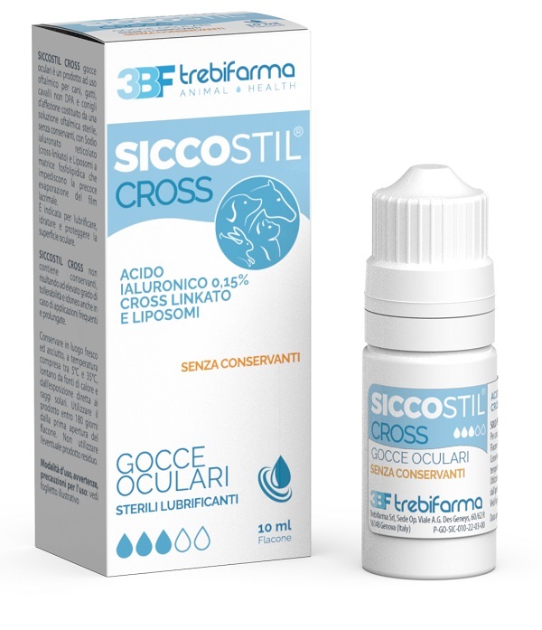 SICCOSTIL CROSS GOCCE OCULARI 10 ML - Farmaunclick.it
