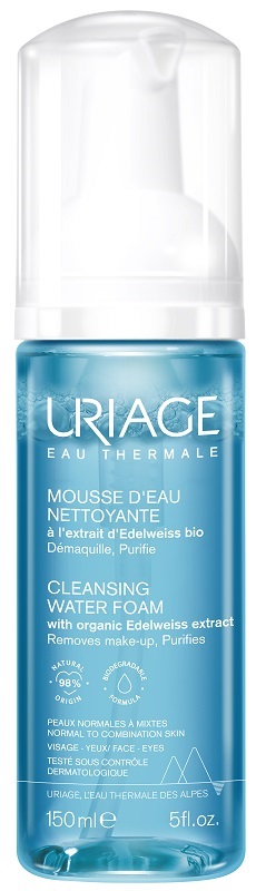 URIAGE MOUSSE D'EAU NETTOYANTE 150 ML - Farmaunclick.it