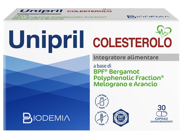 UNIPRIL COLESTEROLO 30 CAPSULE GASTRORESISTENTI - Farmaunclick.it