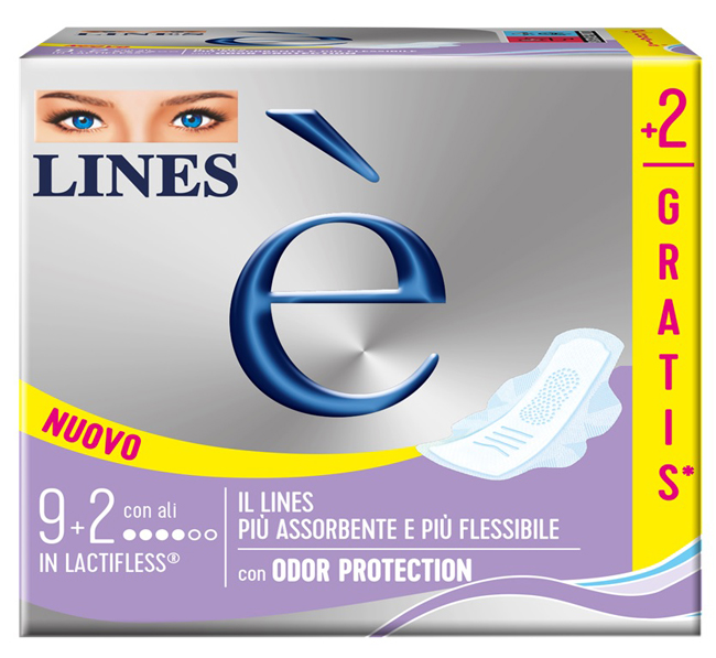 LINES E' ALI CARRY PACK 9 + 2 PEZZI - Farmaunclick.it