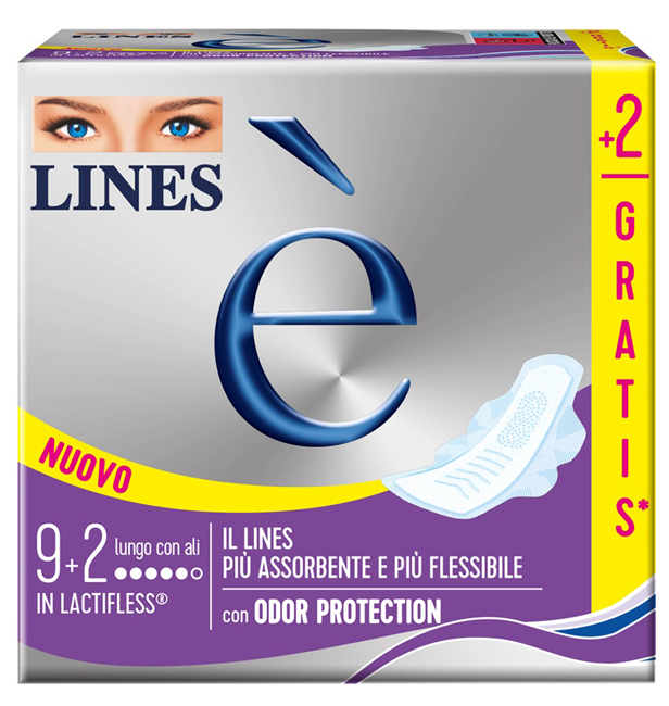 LINES E' LUNGO CARRY PACK 9 + 2 PEZZI - Farmaunclick.it