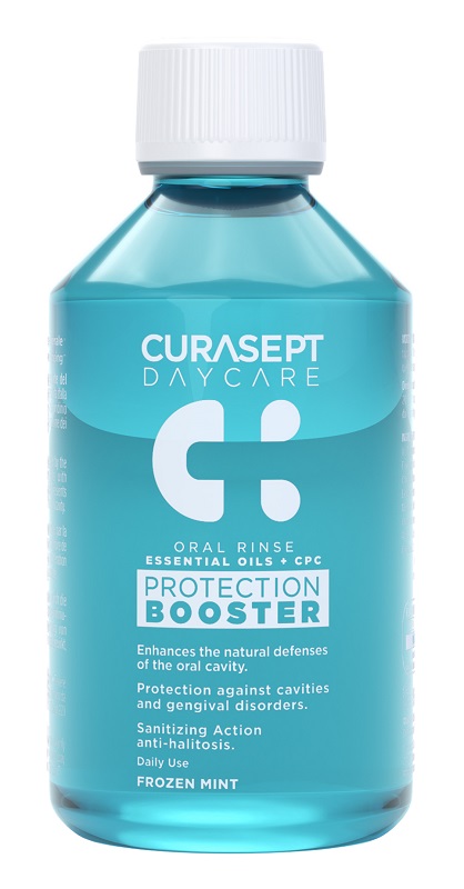 CURASEPT DAYCARE COLLUTORIO PROTECTION BOOSTER FROZEN MINT 500 ML - Farmaunclick.it