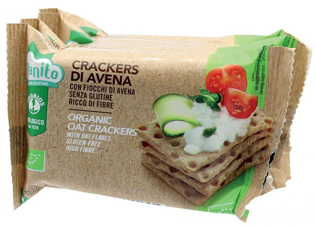 PROBIOS BIO CRACKERS AVENA CON FIOCCHI DI AVENA 4 X 35 G - Farmaunclick.it