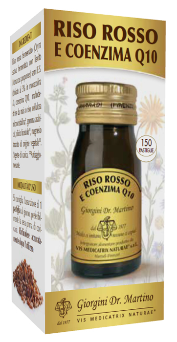 RISO ROSSO E COENZIMA Q10 30 G 150 PASTIGLIE - Farmaunclick.it