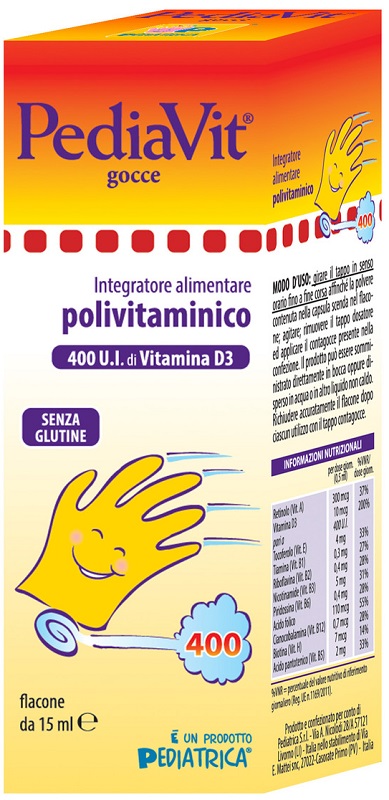 PEDIAVIT GOCCE 15 ML - Farmaunclick.it