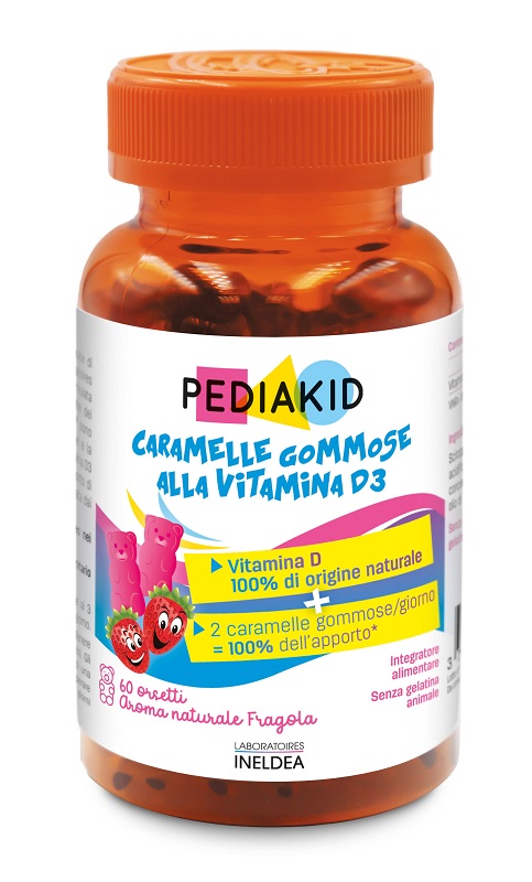PEDIAKID VITAMINE D3 60 ORSETTI GOMMOSI - Farmaunclick.it