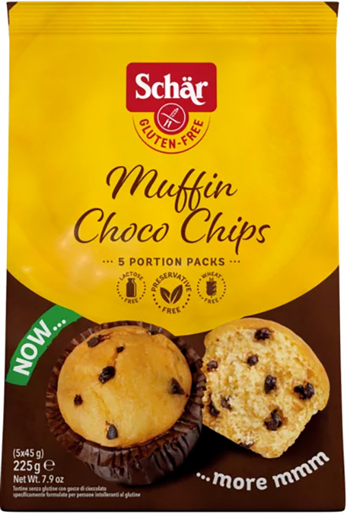 SCHAR MUFFIN CHOCO CHIP 225 G - Farmaunclick.it