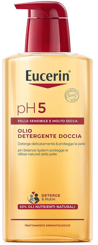 EUCERIN PELLI SENSIBILI OLIO DOCCIA 400 ML - Farmaunclick.it