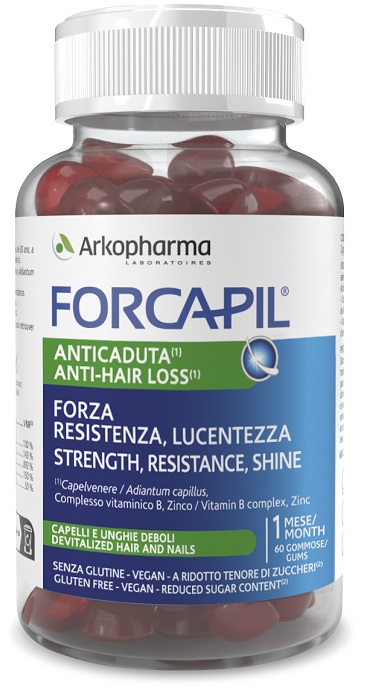 FORCAPIL ANTICADUTA GUMMIES CARAMELLE GOMMOSE 150 G - Farmaunclick.it