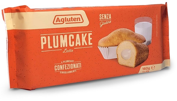 AGLUTEN PLUMCAKE LATTE 4 X 40 G - Farmaunclick.it