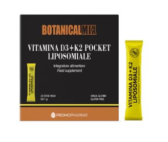 VITAMINA D3+K2 LIPOSOMIALE POCKET 20 STICK - Farmaunclick.it