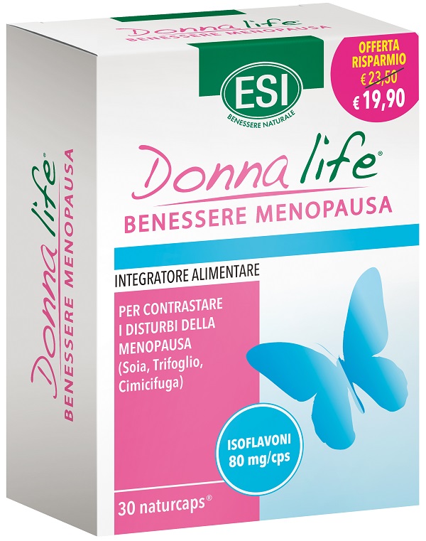 ESI DONNA LIFE MENOPAUSA OFFERTA 30 NATURCAPS - Farmaunclick.it