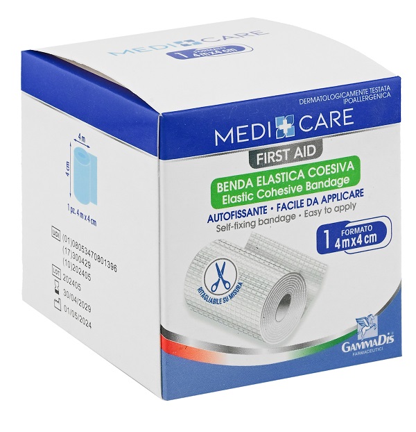 BENDA MEDICARE COESIVA CM 4X4 M MEDICARE - Farmaunclick.it