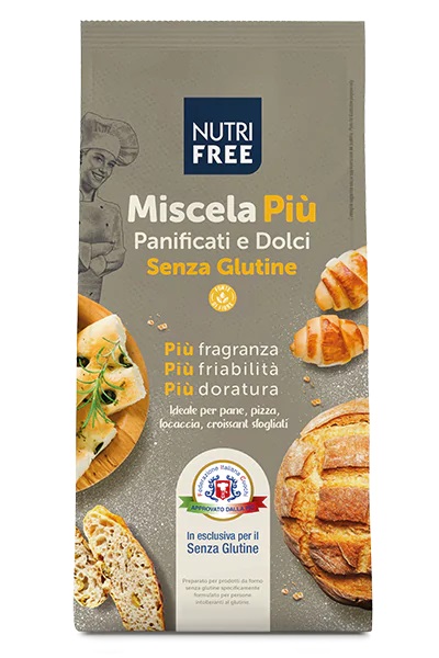 NUTRIFREE MISCELA PIU' PANIFICATI E DOLCI 1 KG - Farmaunclick.it
