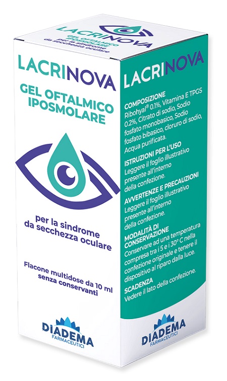 LACRINOVA GEL OFTALMICO IPOSMOLARE TB 10 ML - Farmaunclick.it