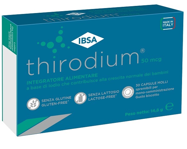 THIRODIUM 50MCG 30 CAPSULE MOLLI NUOVA FORMULAZIONE - Farmaunclick.it