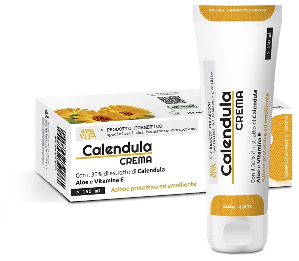 SANAVITA CREMA CALENDULA 150 ML - Farmaunclick.it