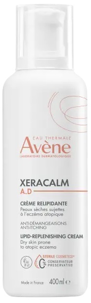 EAU THERMALE AVENE XERACALM AD CREMA LIPORESTITUTIVA 400 ML NUOVA FORMULAZIONE - Farmaunclick.it