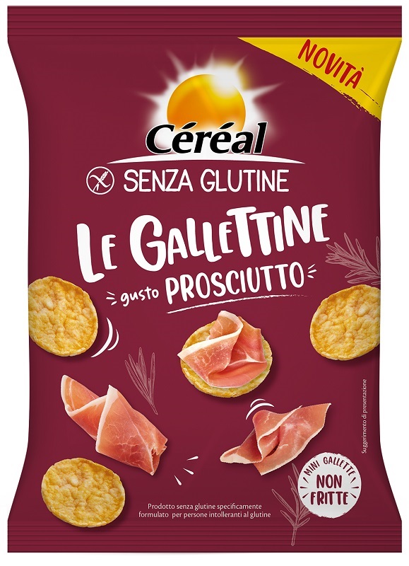 CEREAL SENZA GLUTINE GALLETTINE GUSTO PROSCIUTTO 70 G - Farmaunclick.it