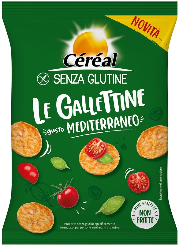 CEREAL SENZA GLUTINE GALLETTINE GUSTO MEDITERRANEO 70 G - Farmaunclick.it