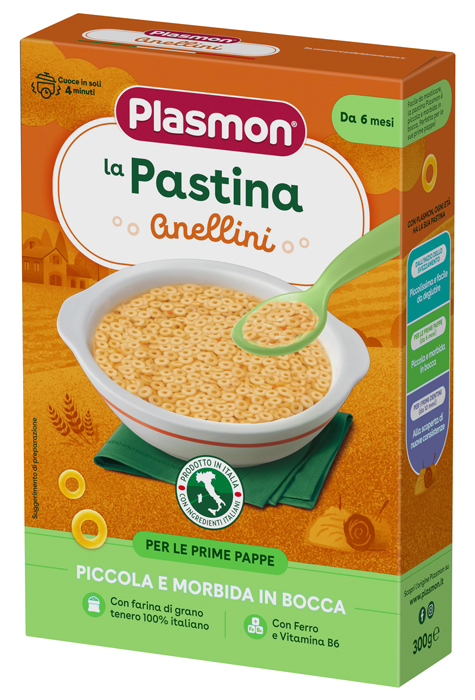 PLASMON PASTA ANELLINI 300 G - Farmaunclick.it