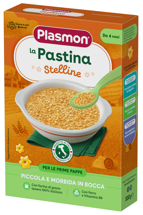 PLASMON PASTA STELLINE 300 G - Farmaunclick.it