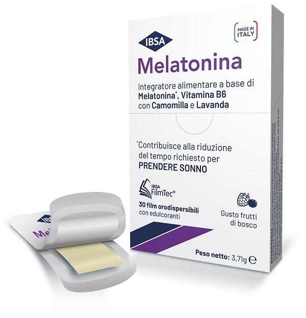 MELATONINA IBSA 30 FILM ORALI - Farmaunclick.it