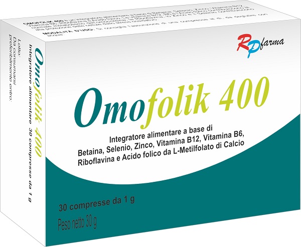 OMOFOLIK 400 30 COMPRESSE - Farmaunclick.it