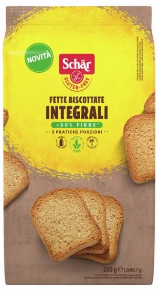 SCHAR FETTE BISCOTTATE INTEGRALI 260 G - Farmaunclick.it