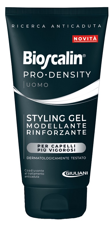 BIOSCALIN PRO DENSITY UOMO STYLING GEL MODELLANTE RINFORZANTE 150 ML - Farmaunclick.it