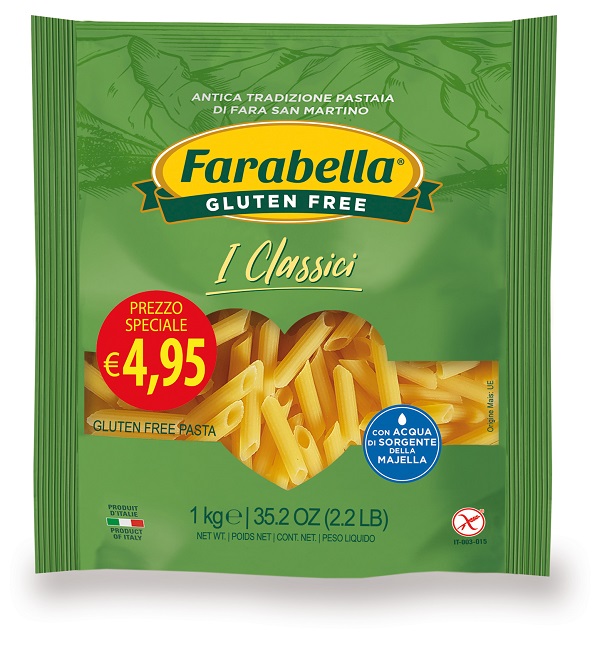 FARABELLA PENNE RIGATE PROMO 1 KG - Farmaunclick.it