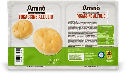 AMINO' FOCACCINE OLIO 100 G - Farmaunclick.it
