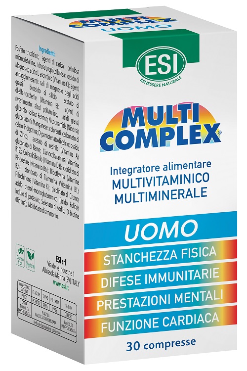 ESI MULTICOMPLEX UOMO 30 COMPRESSE - Farmaunclick.it