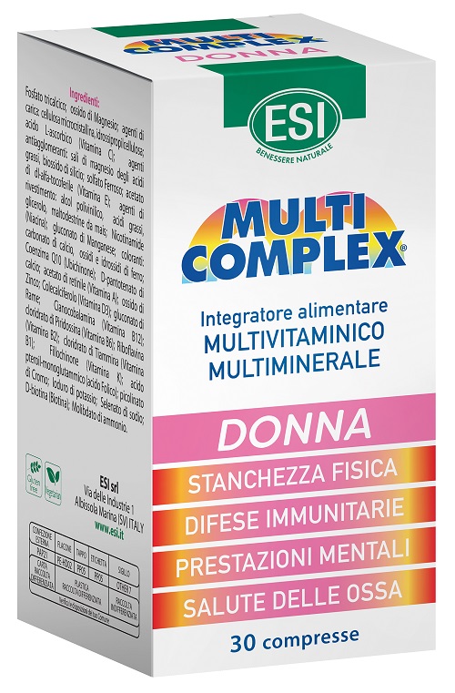 ESI MULTICOMPLEX DONNA 30 COMPRESSE - Farmaunclick.it